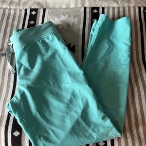 Figs Teal Technical Collection Pants